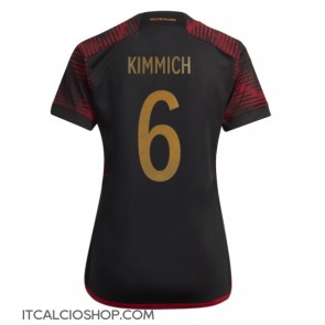 Germania Joshua Kimmich #6 Seconda Maglia Femmina Mondiali 2022 Manica Corta